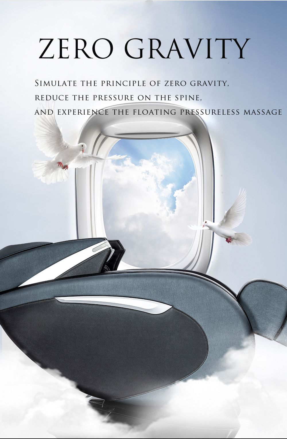 2020 New Style 4D Electric Full Body Massage Chair