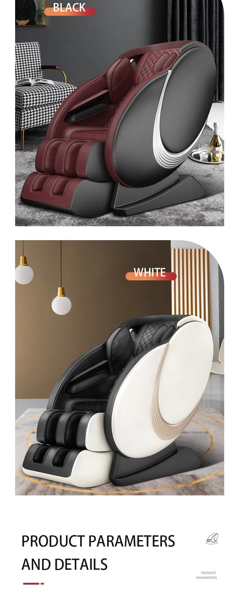 2021 Full Body Massage Chair MW-960L Luxury Design Foot Massager