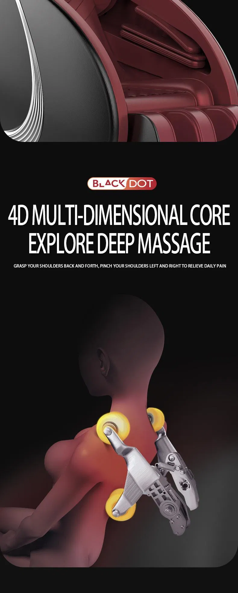 2021 Full Body Massage Chair MW-960L Luxury Design Foot Massager