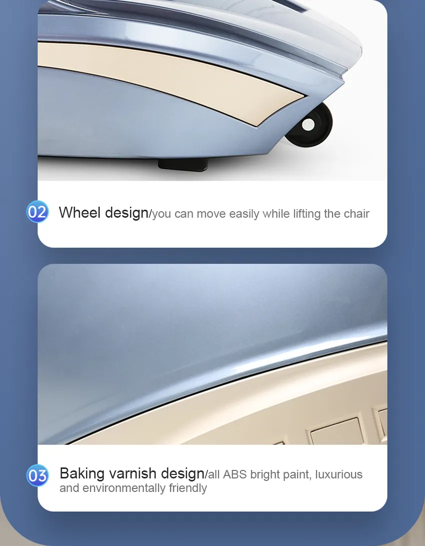 2021 Hot Sale Electric Full Body Shiatsu Smart Ai Music Massage Chai