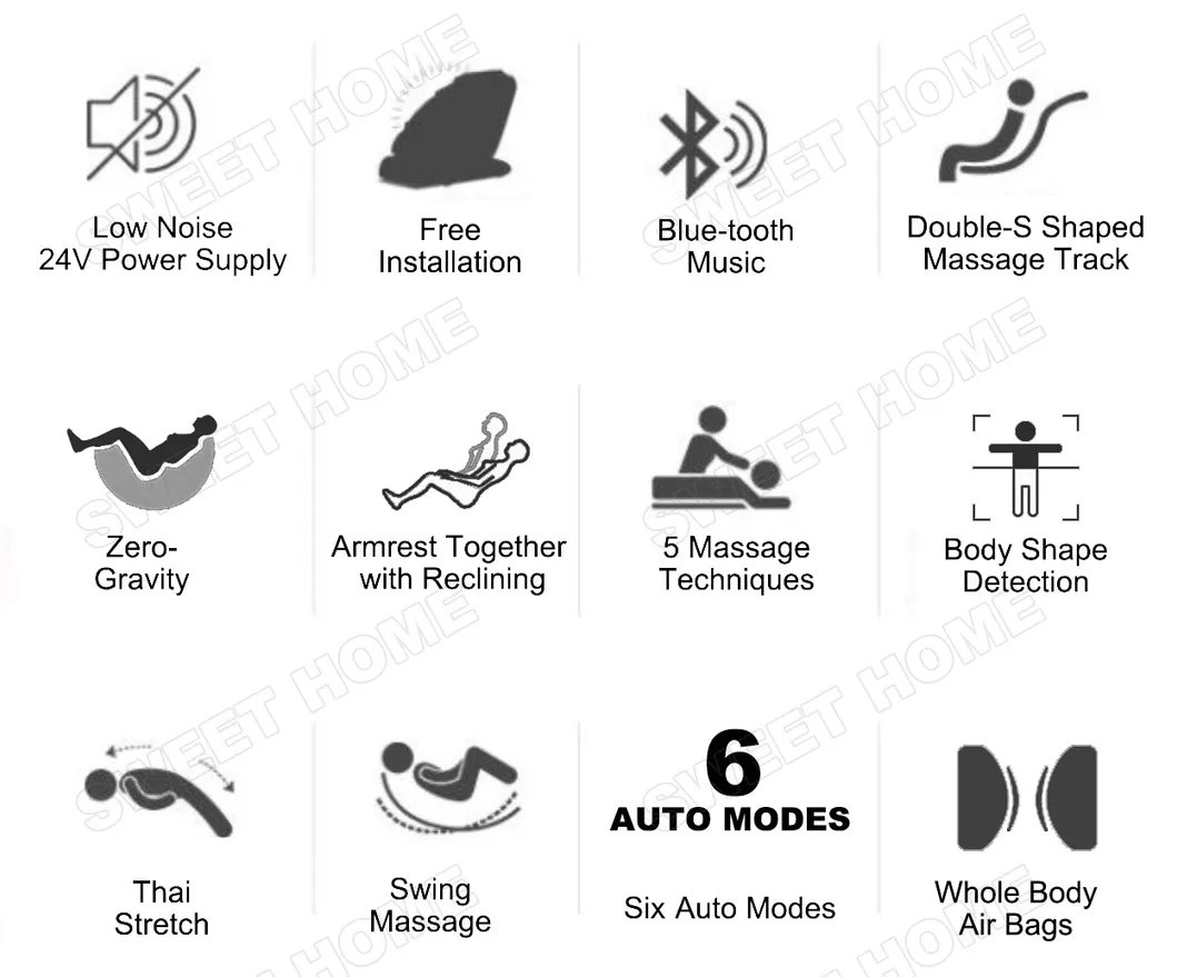 3D Zero Gravity Bill Coin Operated Massage Chair Electric Full Body Shiatsu Silla Masaje with Money Acceptor