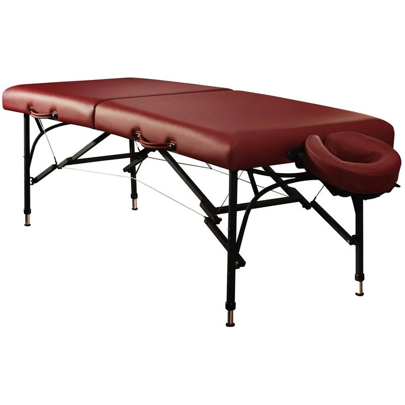 Adjustable Beauty Salon Facial Bed for Massage with Wooden Leg