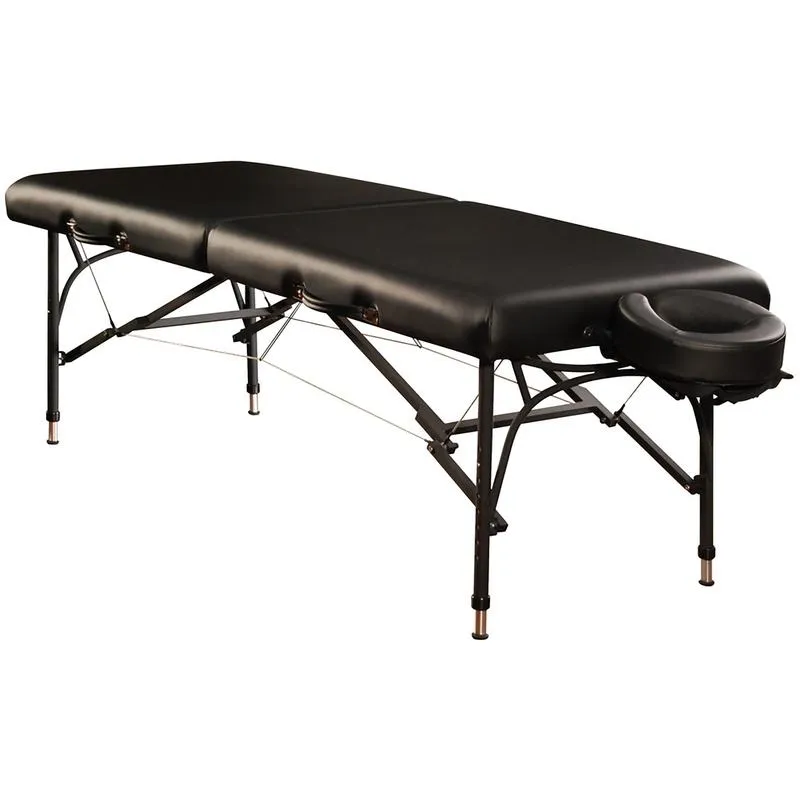 Adjustable Beauty Salon Facial Bed for Massage with Wooden Leg