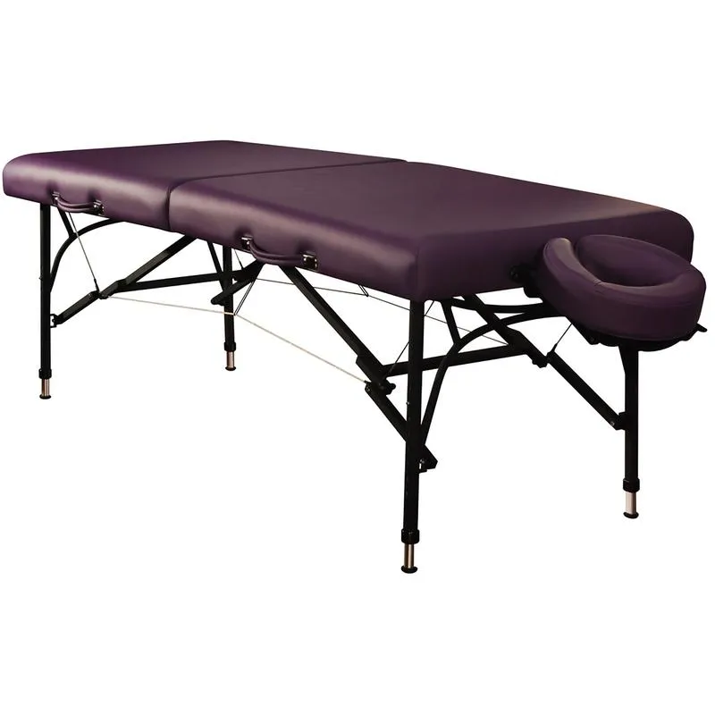 Adjustable Beauty Salon Facial Bed for Massage with Wooden Leg