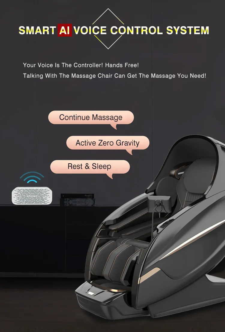 Best Ai Automatic Zero Gravity 4D Luxury Massage Chair 2021