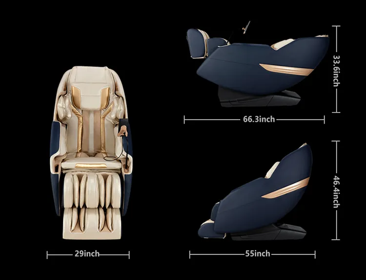 Best Flat Massage Shiatsu Zero Gravity Full Body Air Pressure Massage Chair