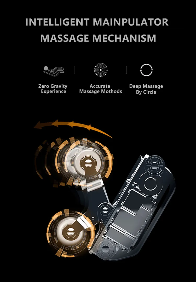 Best Flat Massage Shiatsu Zero Gravity Full Body Air Pressure Massage Chair