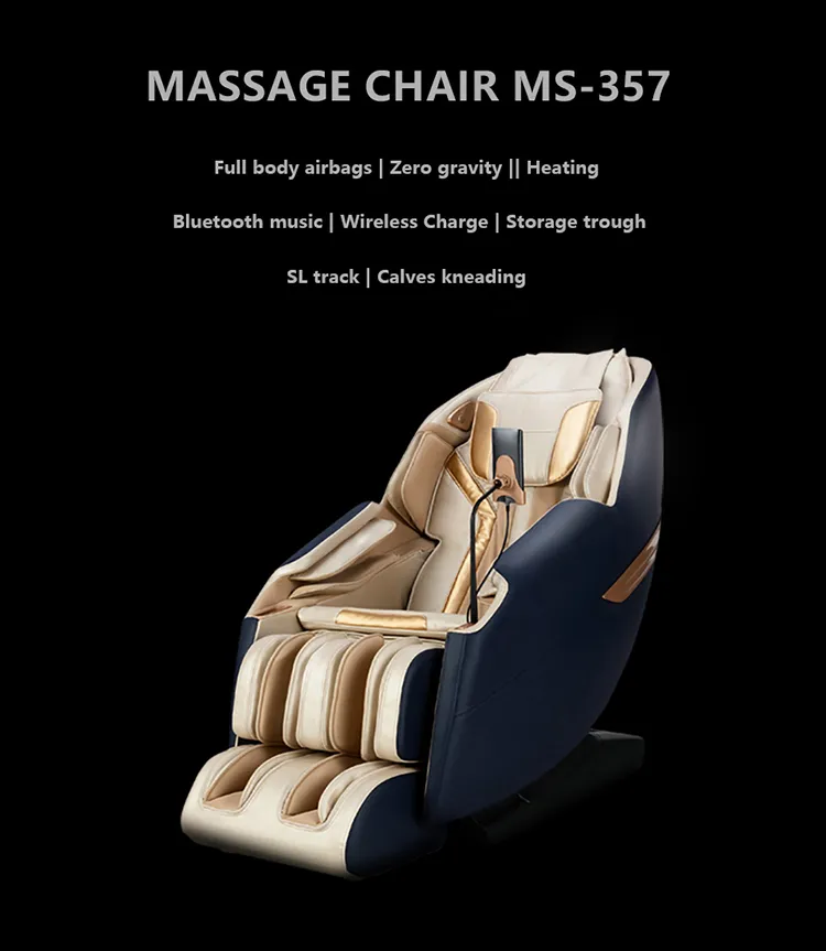 Best Flat Massage Shiatsu Zero Gravity Full Body Air Pressure Massage Chair