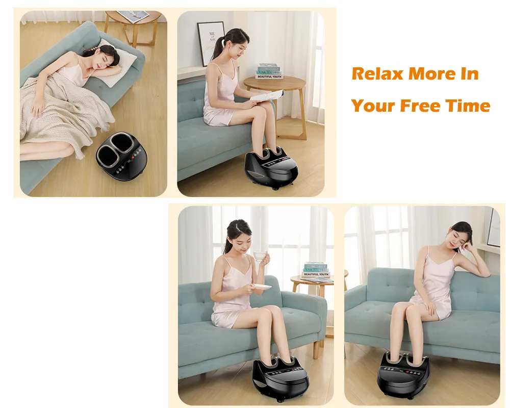 Best Kneading Electric Shiatsu Foot Care Massager with Foot Roller