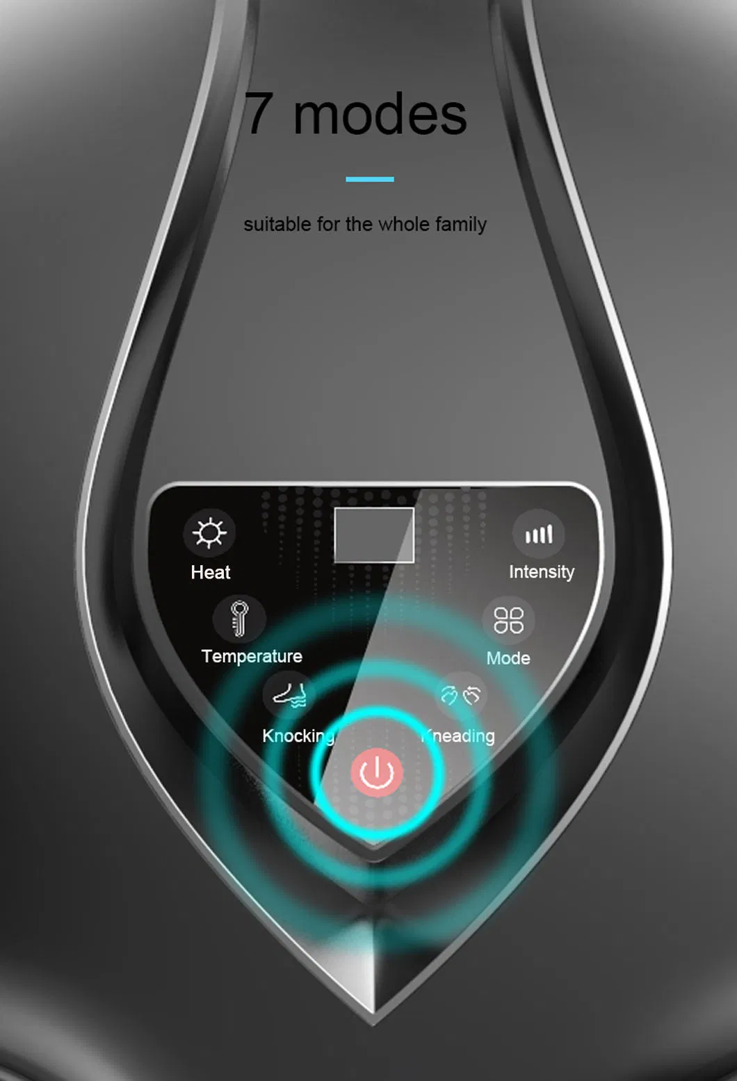 Best Sell Electric Blood Circulation Rolling Wrapping Scraping Squeezing Foot Massager