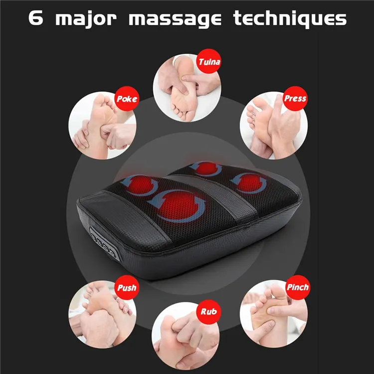 Blood Circulation Machine Leg Relaxation Kneading Roller Vibrator Electric Shiatsu Foot Massager