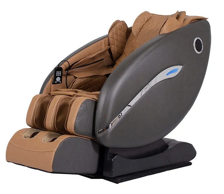 China Deluxe Full Body Shiatsu 3D Zero Gravity Chair Massager Back Lumbar Leg Foot Electric SL Track Massage Chair with Airbags and Heating