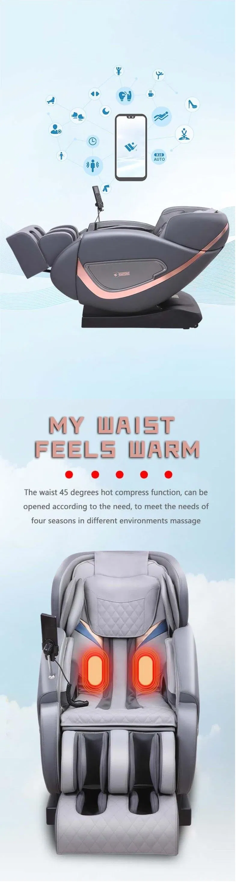 Commercial Use Coin Optional Massage Chair for Sale OEM ODM Welcome All Over The World