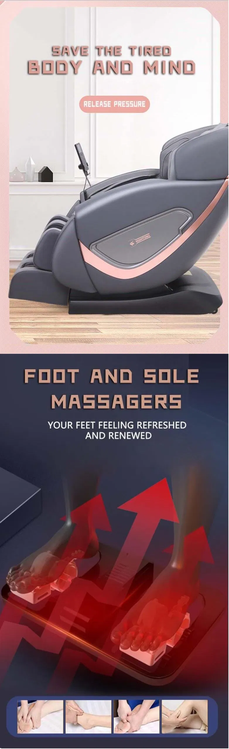 Commercial Use Coin Optional Massage Chair for Sale OEM ODM Welcome All Over The World