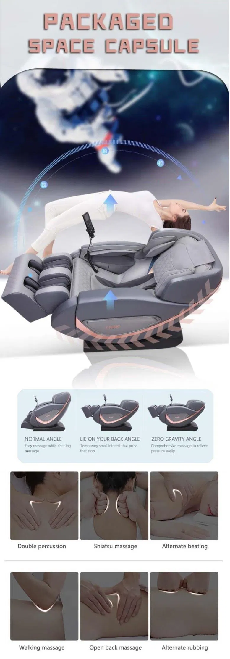 Commercial Use Coin Optional Massage Chair for Sale OEM ODM Welcome All Over The World