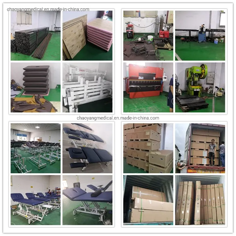 Cy-C105 Athena-Flat New Style Best Seller Adjustable Electric Power Lift Cosmetic Treatment Bed Physiotherapy Bed Massage Table