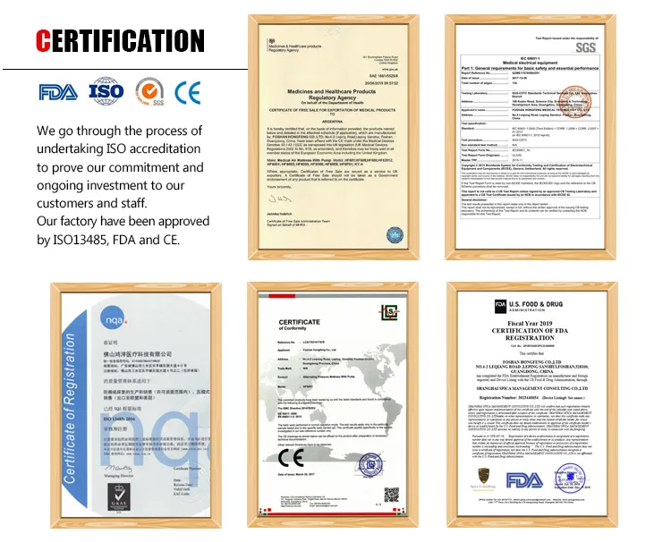 Dynamic Pressure Medical Air Mattress with Pump