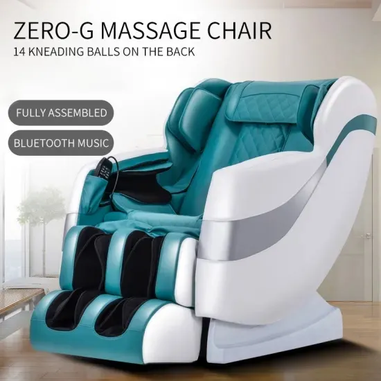 Electric Heated Full Body Massage Chair 4D Zero Gravity Modern Luxury Foot Full Body 3D Hand Electric Ai Smart Recliner SL Track Zero Gravity Shiatsu 4D Massage