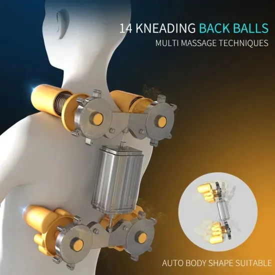 Electric Heated Full Body Massage Chair 4D Zero Gravity Modern Luxury Foot Full Body 3D Hand Electric Ai Smart Recliner SL Track Zero Gravity Shiatsu 4D Massage