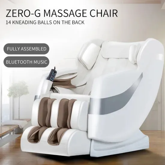 Electric Heated Full Body Massage Chair 4D Zero Gravity Modern Luxury Foot Full Body 3D Hand Electric Ai Smart Recliner SL Track Zero Gravity Shiatsu 4D Massage