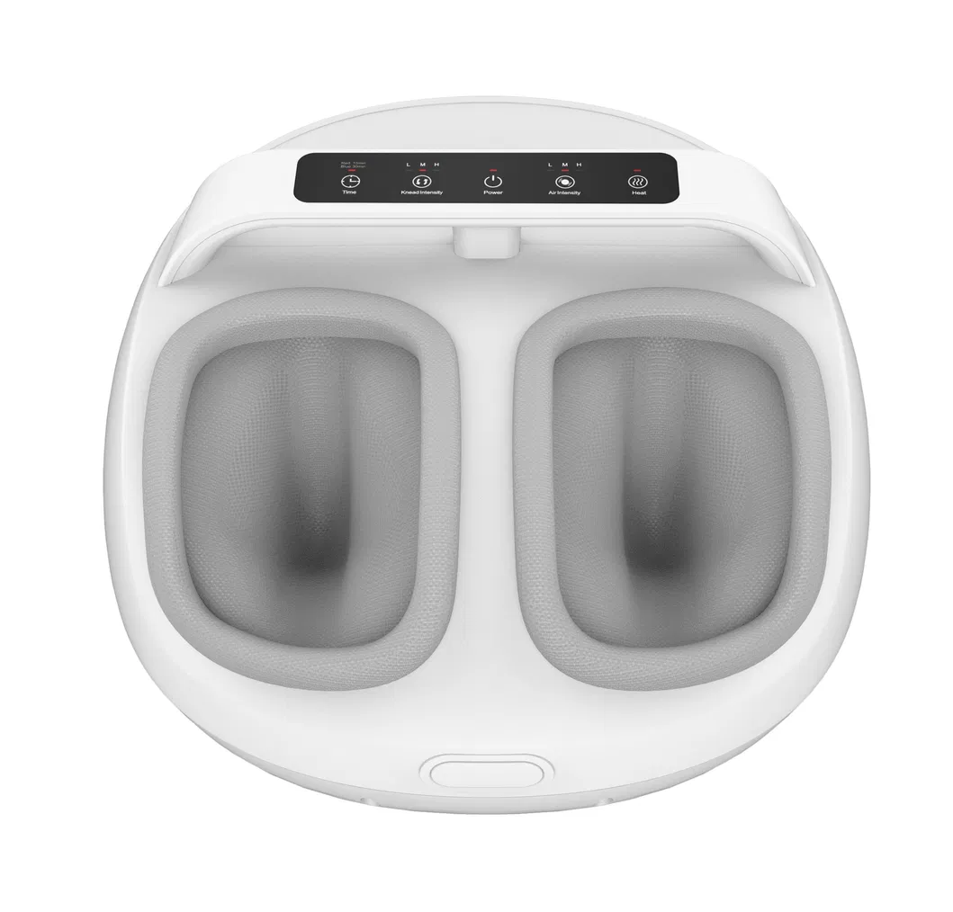 Electric with Heat and 6 Mode Kneading Rolling Air Compression Fit to Size 12 Foot Massager for Adults