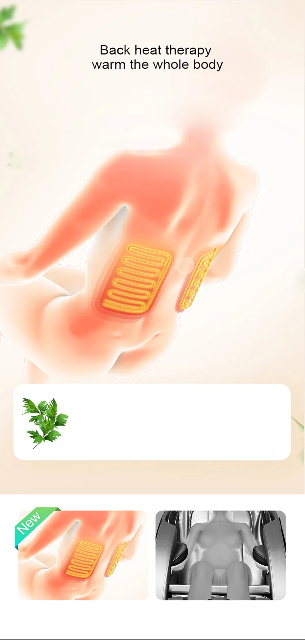 Electric Zero Gravity Full Body Care Foot Shiatsu Massage Chair