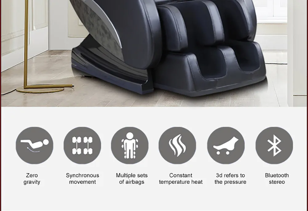 Europe Free Shipping High Quality Full Body 4D Zero Gravity Salon Massage Chair/Full Body Massage Home Office Massage Chair