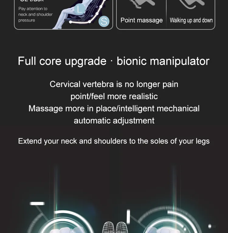 Europe Free Shipping High Quality Full Body 4D Zero Gravity Salon Massage Chair/Full Body Massage Home Office Massage Chair