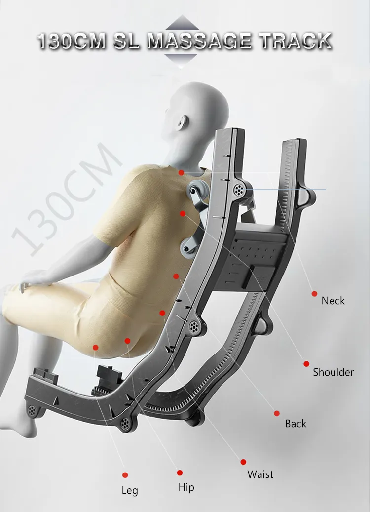 Factroy OEM Cheap Air Compression Ai Massage Chair Recliner for American