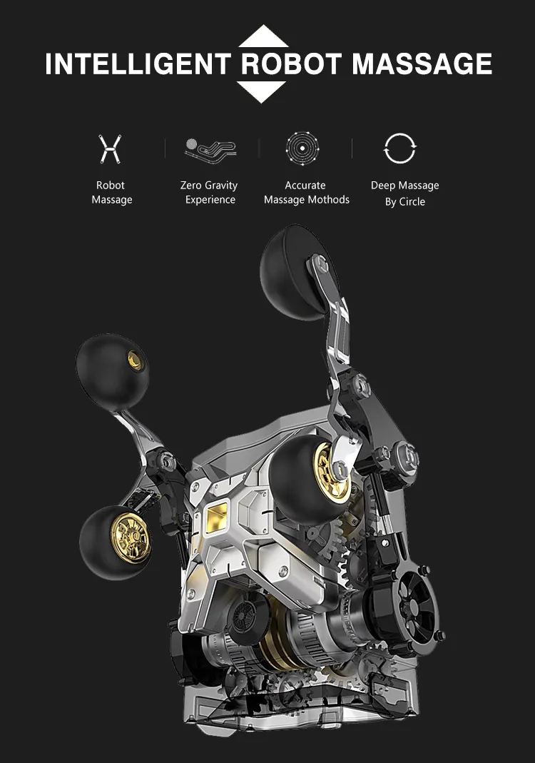 Factroy OEM Cheap Air Compression Ai Massage Chair Recliner for American