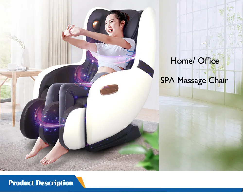 Fashion Home Office Use Shiatsu Kneading Zero Gravity Full Body Airbag Massage Chair