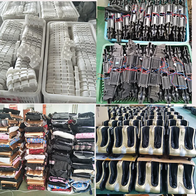 Foot Massager Ankle & Calf Leg Shiatsu Kneading Rolling Vibration Heat Foot Leg Massager with 4 Motors