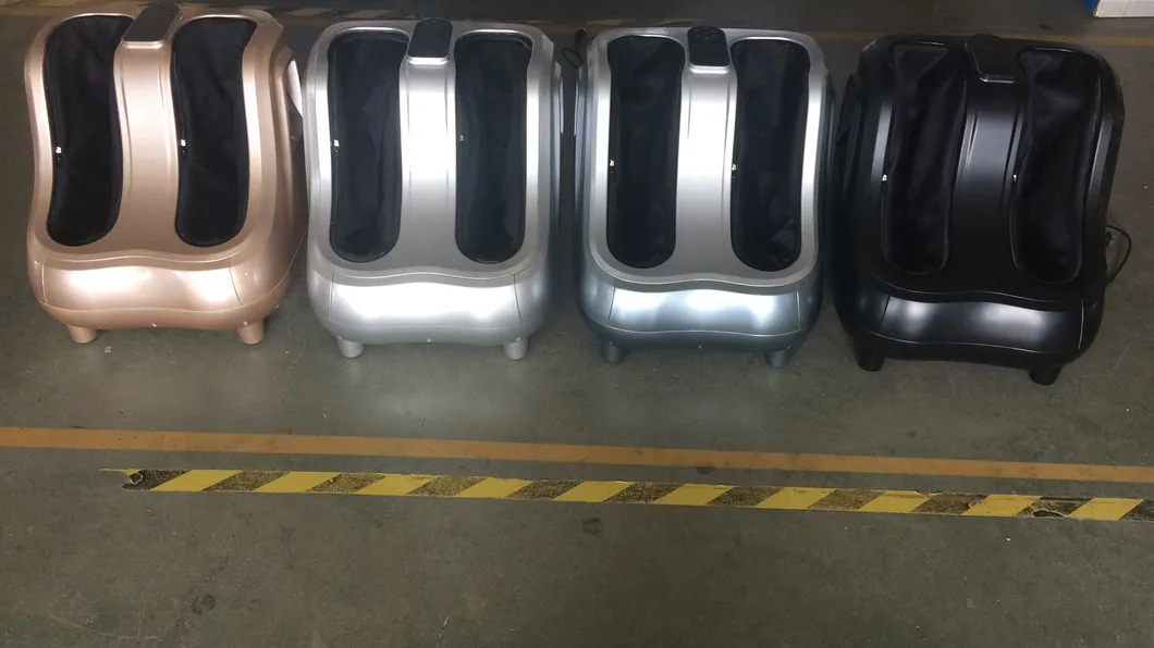 Foot Massager Ankle & Calf Leg Shiatsu Kneading Rolling Vibration Heat Foot Leg Massager with 4 Motors