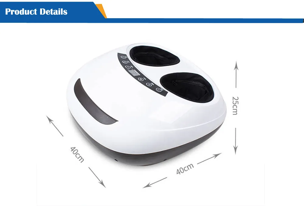 Good Quality Shiatsu Kneading Air Pressure Vibrating Foot Massager