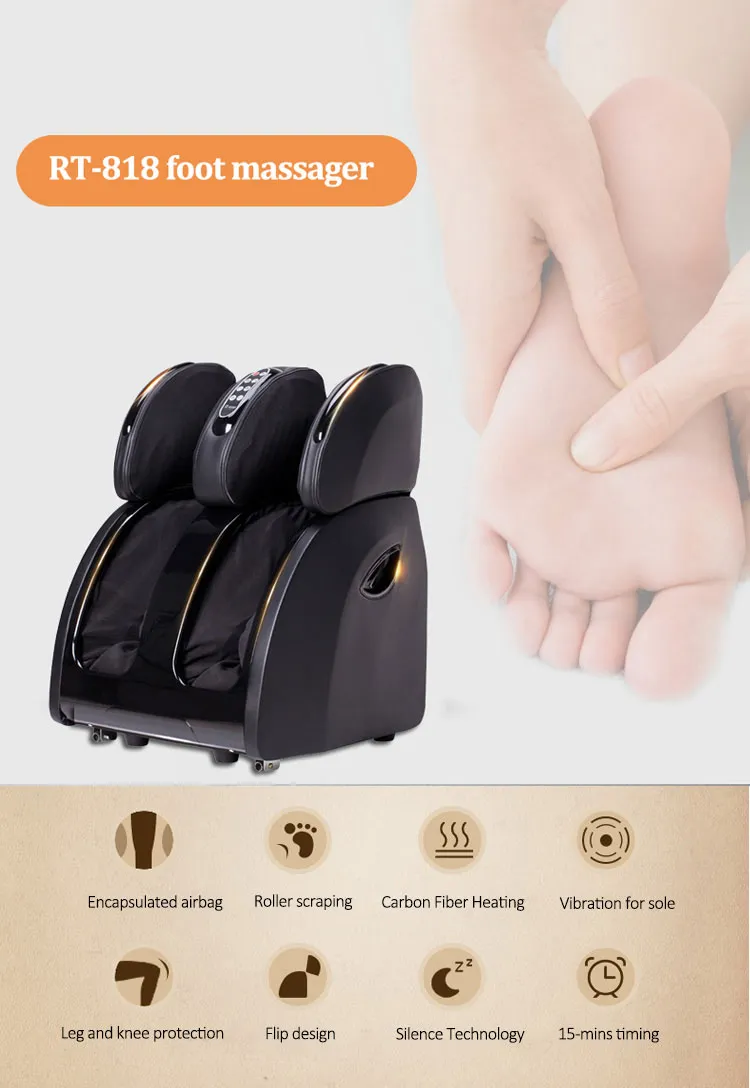 High Quality Electric Kneading Calf Foot Roller Massager
