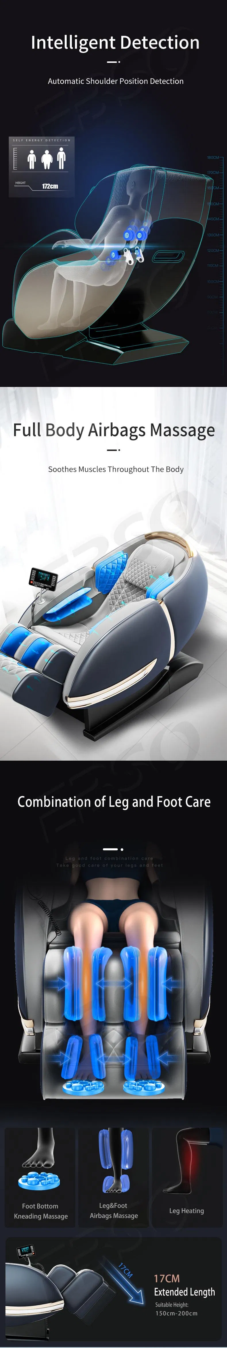 High Quality Full Body 4D Zero Gravity Salon Massage Chair Full Body Massage