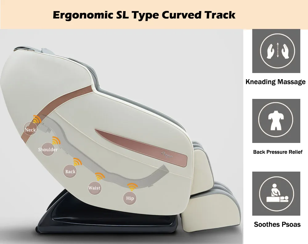 Home Leisure Full Body Zero Gravity Shiatsu Electric Massage Chair