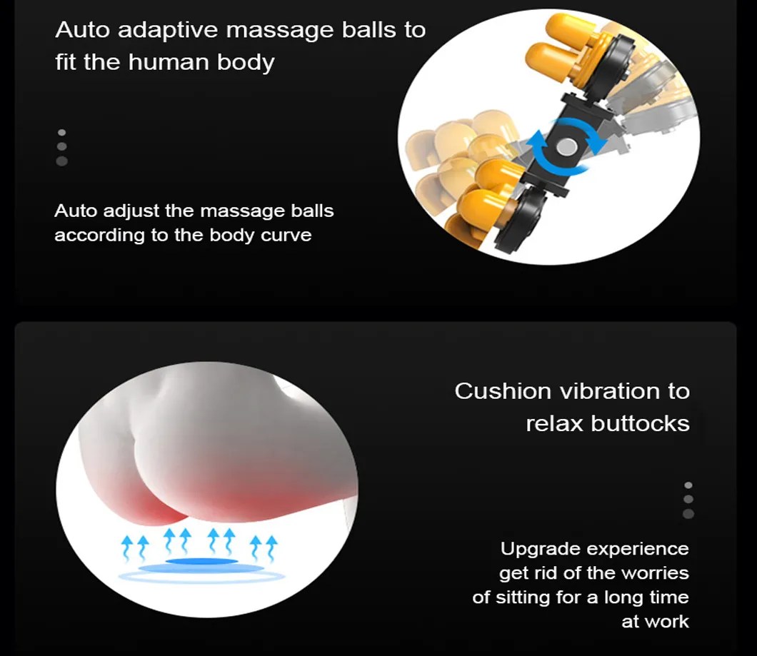 Home Office Automatic Full Body Shiatsu Kneading SPA Massage Chair