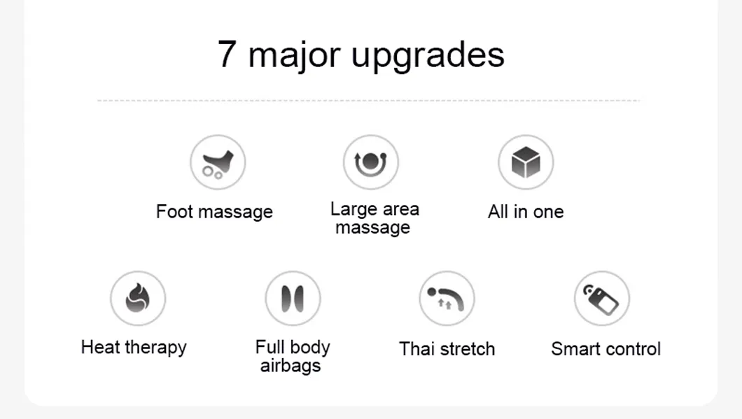 Home Office Automatic Full Body Shiatsu Kneading SPA Massage Chair