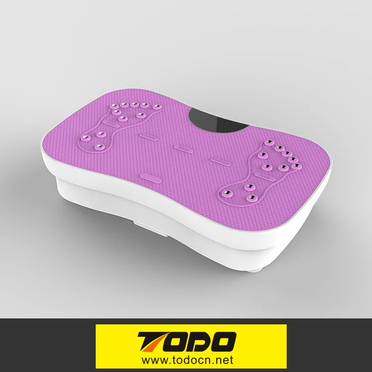 Hot Sale Professional Vibration Machine Gym Home Vibration Plate Electric Crazy Fit Massage