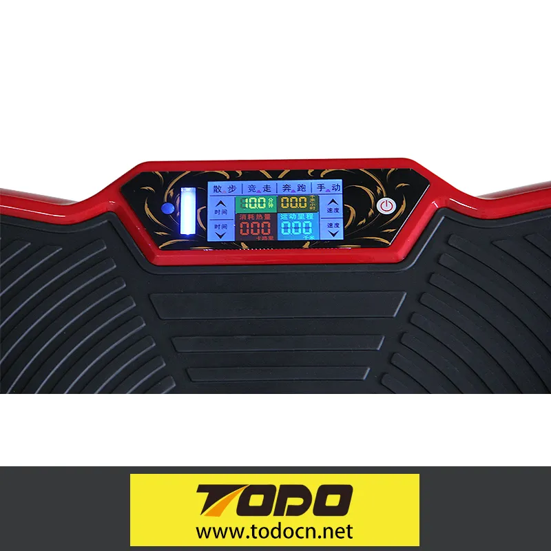 Hot Sale Professional Vibration Machine Gym Home Vibration Plate Electric Crazy Fit Massage