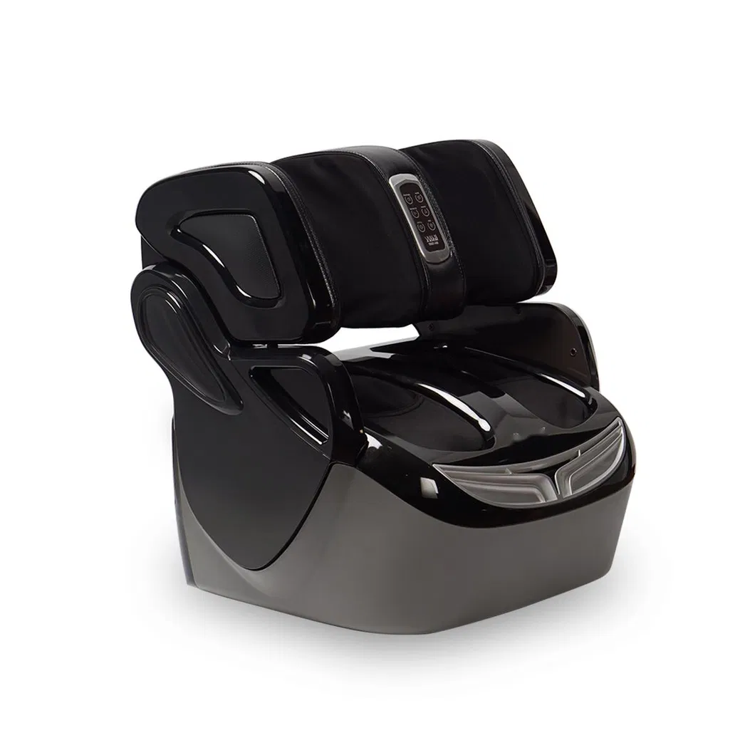 Human Touch Reflex Sol Foot and Calf Massager Machine with Heat, Shiatsu Deep Kneading, Under Foot Rollers, Delivers Relief for Tired Muscles up to 12size