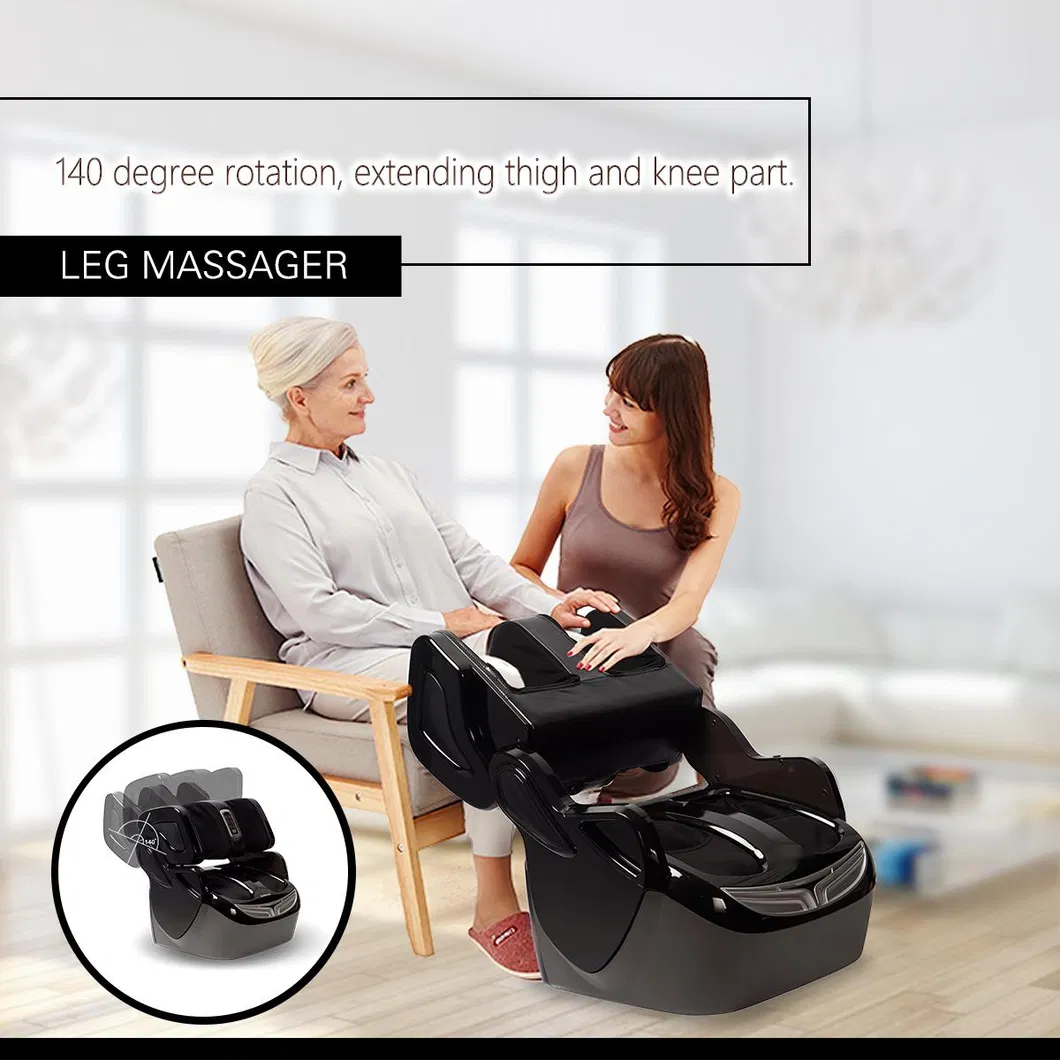 Human Touch Reflex Sol Foot and Calf Massager Machine with Heat, Shiatsu Deep Kneading, Under Foot Rollers, Delivers Relief for Tired Muscles up to 12size