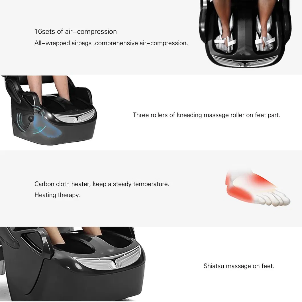 Human Touch Reflex Sol Foot and Calf Massager Machine with Heat, Shiatsu Deep Kneading, Under Foot Rollers, Delivers Relief for Tired Muscles up to 12size