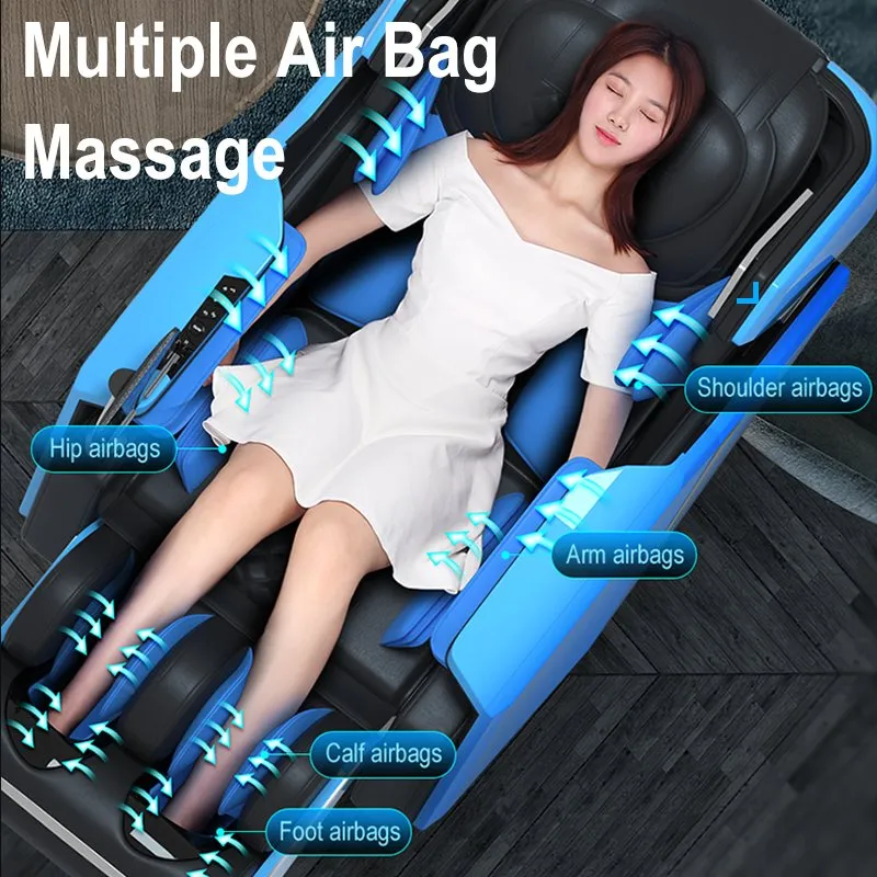 Jare A301 New Arrival OEM ODM Hot Sales Foot Massage Zero Gravity 4D Electric Heated Vibration SL-Track Full Body Massage Chair