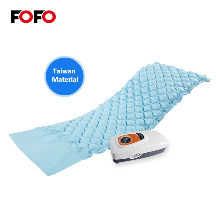 Low-Cost Ripple PVC Inflatable Air Mattress Medical Anti-Decubitus