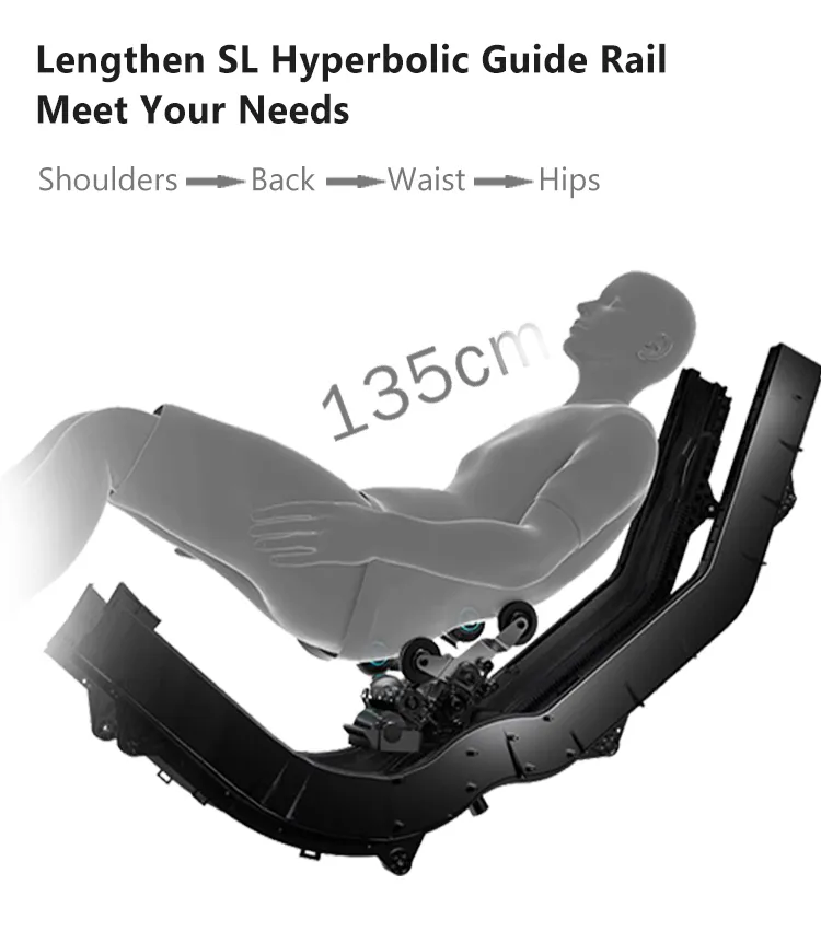 New Design Smart Bluetooth Speaker Recliner Massage Chair Shiatsu Massage