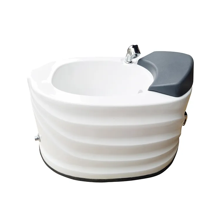 New Footbath Basin/Customize Acrylic Foot SPA Basin/2020 Nail Salon Equipment