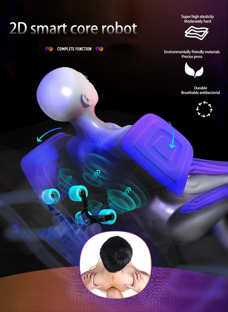 New Luxury 3D Massage Chair Zero Gravity