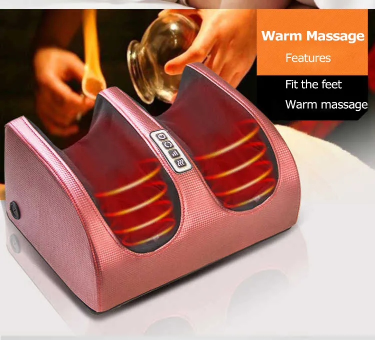 Ningdeccrius CF-12 Shiatsu Heating Vibration Electric Blood Circulation Air Compression Calf SPA Foo Leg Massager with Heat